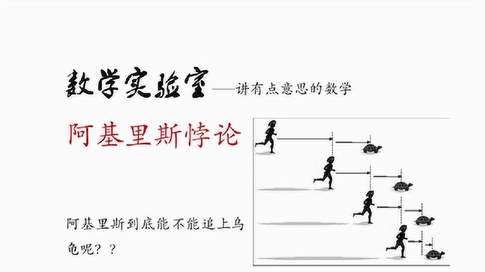 十大悖论之“阿基里斯悖论”